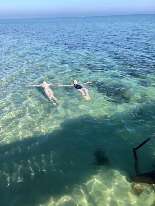 Vila Skont Fiskerhus. Taet Pa By, Havn Og Havet Marstal Exteriér fotografie