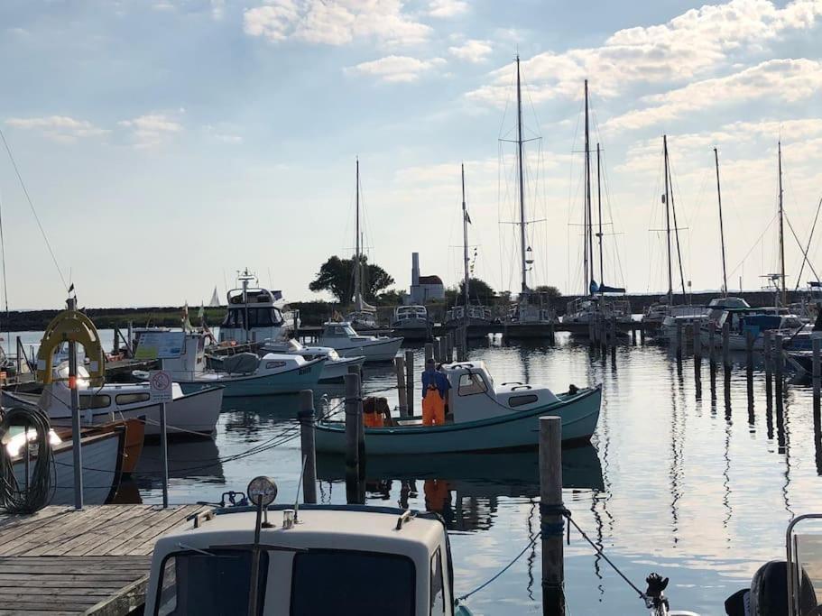 Vila Skont Fiskerhus. Taet Pa By, Havn Og Havet Marstal Exteriér fotografie